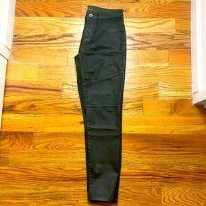 Women's Olive Green Skinny Pants